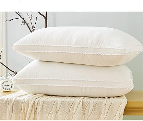 Core de travesseiro lavável de irdfwh, veludo de penas, alta resiliência, travesseiro macio, travesseiro adulto, travesseiro, par de travesseiros domésticos