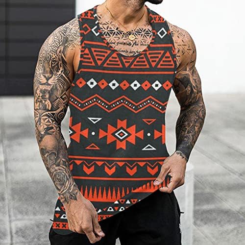 Tampo tampo masculino masculino masculino de algodão camisetas tanques casuais fit