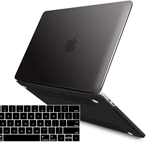 Ibenzer Compatível com MacBook Pro 15 polegadas Case 2019 2018 2017 A1990 A1707, Caixa de casca dura de plástico com tampa
