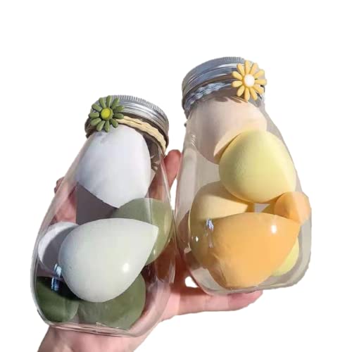 Drift garrafa de beleza ovos de maquiagem esponja 6pcs Puff de liquidificador de liquidificador de liquidificador de liquidificador