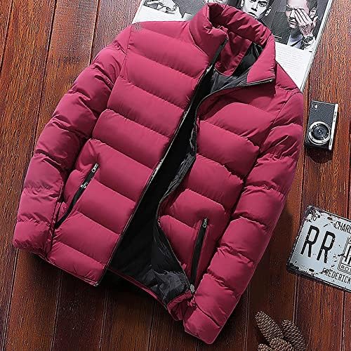 Ymosrh Varsity Jacket Men Autumn Inverno Zipper quente