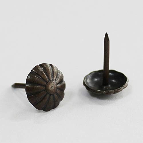 Parafuso Vintage Bronze Tacks Stud Studstery Antique Decorative Nails Móveis Pin Finishing Antigo -