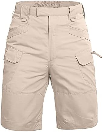 Ymosrh shorts masculinos cargo esportes de bolso de bolso casual shorts soltos jogging algodão macio
