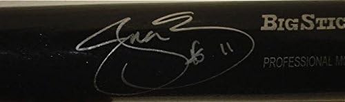 Joe McEwing Bat autografado com prova! - Bats MLB autografados
