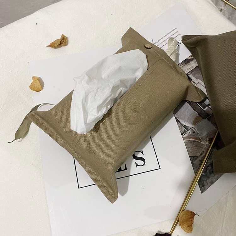 Uzouri Japanese Tissue Box Canvas Fabric Napkin Paper Box Define