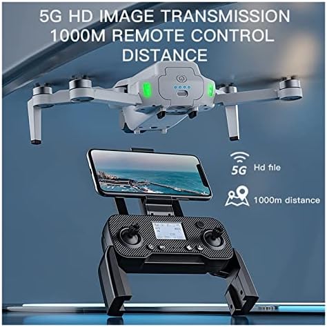 Qiyhbvr zumbido sem escova, drones de grau profissional 4k, câmera de drone wirh de alta potência do motor de ventilador de lea