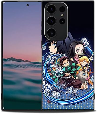 WRLGZ Compatível com a capa de telefone protagonista de anime Samsung Galaxy S23 Caso Case para meninos fãs de anime, capa anti-arranhão