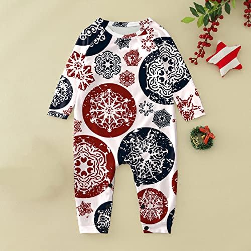 Diyago Christmas Jammies for Family, camiseta e calça de manga comprida PJ PJ Nightwear Set