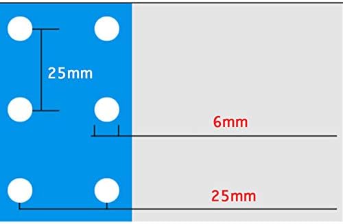 Guangming - Garagem para painel de metal Pegboard, organizador de ferramentas de placa e prateleira, organizador de parede