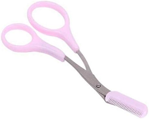 Yunzee sobrancelha Scissors Scissors penteado Remoção de cabelo Ferramenta de beleza de mangas de limpeza