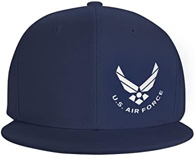 US AIR AIR USAF UNISSISEX 3D PRIMAÇÃO CLÁSSICA BASEBOL BASEBOL Snapback Bill Bill Hip Hop Chapéus