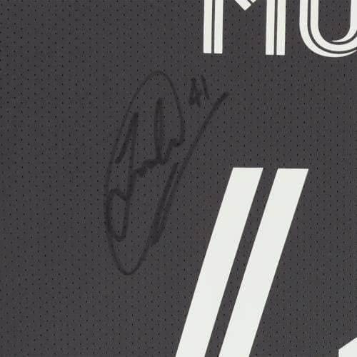 James Musa Minnesota United FC autografou a Jersey Grey Used 41 da temporada de 2020 MLS - camisas de futebol autografadas