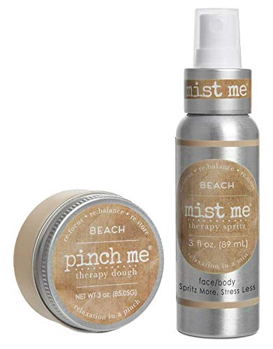 Pacote combinado de alívio do estresse Mist ME Spray e me prenda a massa - 3 oz