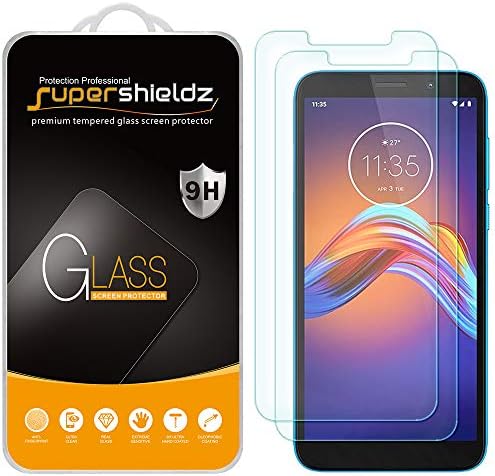 SuperShieldz projetado para protetor de tela de vidro temperado Motorola, anti -arranhão, bolhas sem bolhas