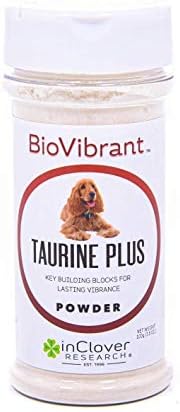 Inclover Optagest diariamente o suporte imunológico diário para cães e gatos e taurina biovibrante mais 4 em 1 suplemento para