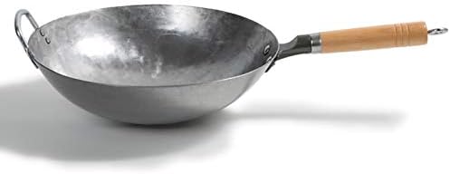 Shypt woks tradicional wok wok artesanado grande wok e maçaneta de madeira wok a gás wok a gás panela panela de cozinha