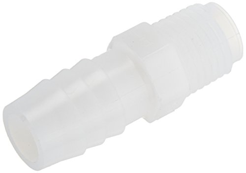 Parker Hannifin 325HB-8-4N PAR-BARB NYLON ENCECTOR MACHECTOR, MANHA DE 1/2 MANHA BARB X 1/4 NPT MASCO, BRANCO