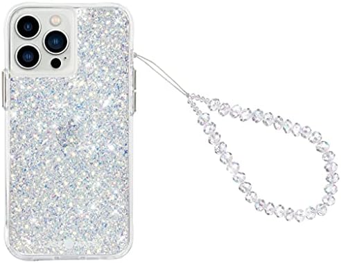 Case -companheiro - pulseira com miçangas - cinta universal de charme - pulseira de cristal iridescente para chaves de