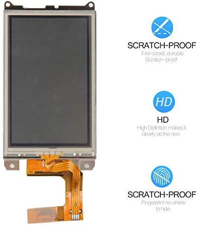 LCD Display Touch Screen Substituição com quadro para Garmin Alpha 100 GPS-REPAIR PARTE