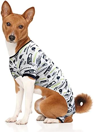 Littlearth Unissex-Adult NFL Seattle Seahawks PJS, cor da equipe, x-small