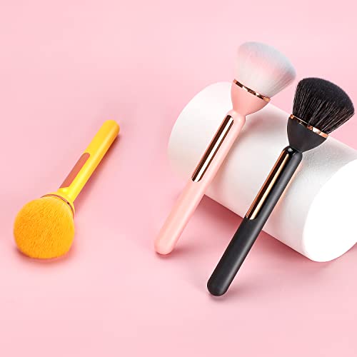 Brush de fundação, EterCycle Premium Kabuki Makeup Brush perfeito para blush, líquido, creme, pó, mistura, cosméticos