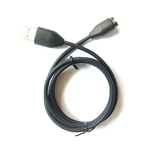 Cabo de carregamento USB Smart Watch Charging Fast Cord Compatível com Garmin Fenix6, 6x, 6s Pro, Fenix5, 5s, 5x, Forerunner 945, Vivoactive 3, Vivosport