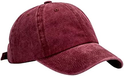 Capinho de beisebol lavado, ajustado ajustado vintage snapback caminhão de pai chapéus para homens/mulher não estruturada baixa