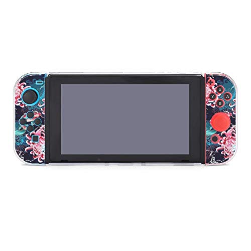 Caso para Nintendo Switch, Fish and Chrysanthemums Cinco Pieces Definir acessórios de console de casos de capa protetores para o Switch