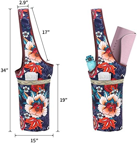 Kyku Yoga Mat Bags for Women Yoga Mat Carrier