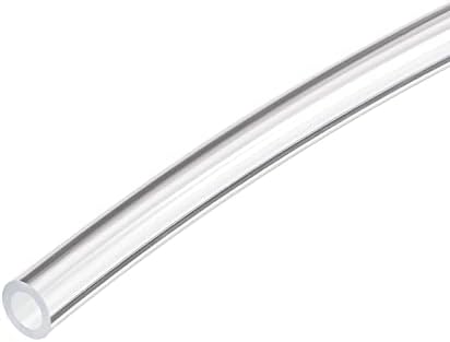 DMIOTECH 6mm ID 9mm od clear tubo de PVC transparente tubulação de vinil transparente flexível para água, ar, tubo de óleo, comprimento de 6,56 pés