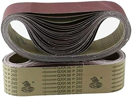 Cinto de areia abrasivo comercial ives 10pack 533 * 75mm cinturões de lixamento 40-1000 areia de lixadeira de óxido