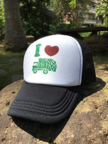 Waldeal Boys 'I Love Trucks Hat Hat Trash Trucker Mesh Cap presente de aniversário