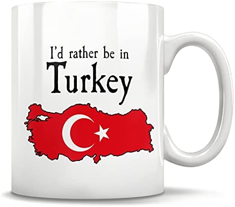Presente de peru, prefiro estar em caneca de peru, presente de istambul ankara, xícara turca, bandeira de peru, orgulho