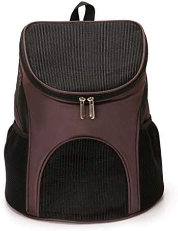Mochila Scdcww Pet, mochila ventilada para cães, mochila dobrável portátil confortável, adequado para camping de viagens ao ar livre
