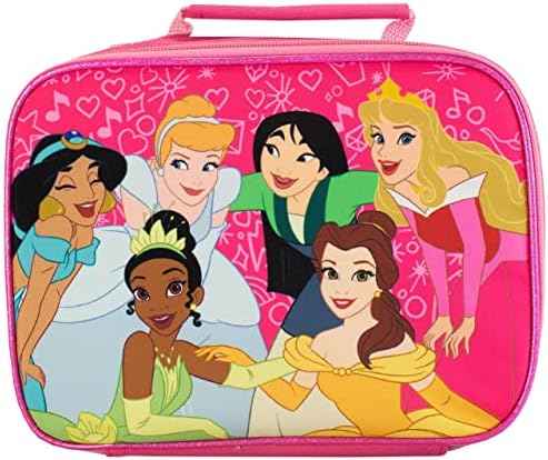 Disney Kids Mackpack e Lunchag Set Pink Princesses '