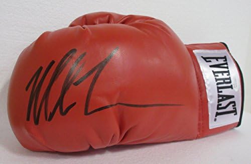 Mike Tyson autografou a luva de boxe Everlast JSA - luvas de boxe autografadas