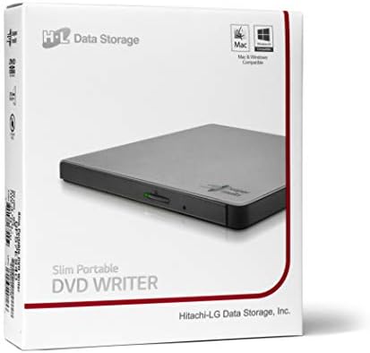 LG GP57ES40 Externo Ultra Portátil Slim DVD-RW preto, prata