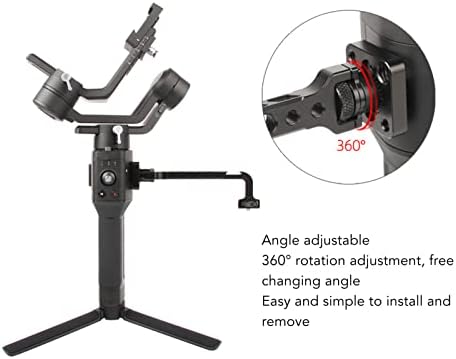 Montagem de monitor de câmera ajustável VBESTLife, rotação de 360 ​​graus Monitor de câmera ajustável Montante suporte de
