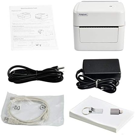 Impressora de etiqueta Funglam, impressora de etiqueta térmica direta USB de alta velocidade para , eBay, Etsy, Rotulagem