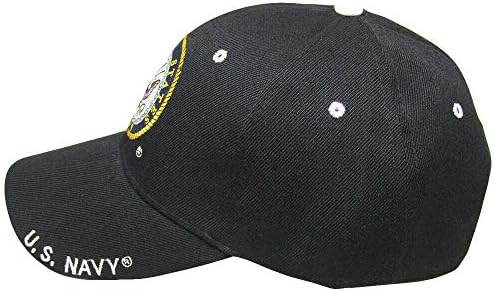 Ventos comerciais da Marinha dos Estados Unidos Marinha dos EUA em Bill Black com Shadow Bordered Cap Hat