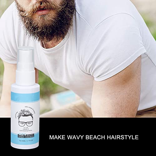 Spray de sal marinho, o perfume revigorante de 50 ml de ondas de praia mais grossas spray para externo para viajar