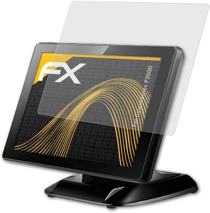 Protetor de tela AtFolix compatível com o filme de proteção de tela colormetria P2000, filme de protetor FX anti-reflexivo e que absorve choque