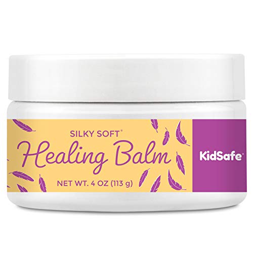Terapia vegetal Kidsafe Silky Soft Healing Balm 4 Oz Pure, e Balms de cura natural