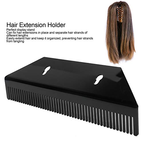 Extensão do cabelo Extensão de cabelo Caddy acrílico fios de cabelo Exibir perucas leves organizador projetado para segurar
