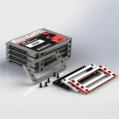 2,5 polegadas PC SSD HDD CAGAS BRACKET Estado sólido quadro de unidade de unidade Multi camadas empilhamento de gabinete