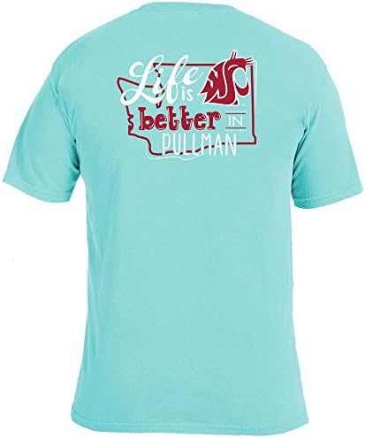 A vida da NCAA é melhor conforto colorido de t-shirt de manga curta