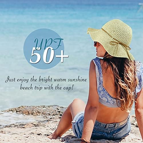 Women Sun Hat Hat Brim Brim Fluppy Beach Chap