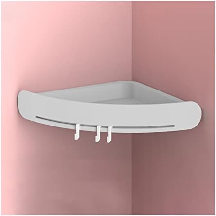 Evser Banheiro prateleira de banheiro Organizador de banheira de banheira de banheira de banheira de banheira Acessórios de cozinha de canto montados Rack