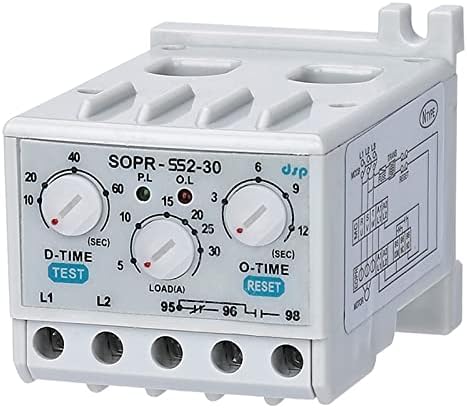 PIKIS SOPR-SS2-440 Relé de relé de sobrecarga eletrônica Protetor de relé térmica Relé