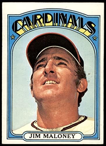 1972 Topps # 645 Jim Maloney St. Louis Cardinals VG/Ex Cardinals